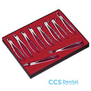 Ls100 Juego 10 Forceps Liquid Steel