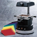 material para laboratorio DENTAFLUX, maquina termoplast. the machine