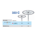 fresas dentales HORICO, h333c-450 disco 0,35mm