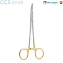 Porta agujas crile-wood 150mm curvo TC