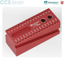 Medidor para instrumentos canalares rojo