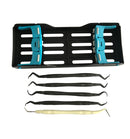 instrumental dental economico  Kits De Implantes  En Casete Con 5 Instrumentos Fibra Carbono