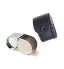 Aparatologia dental economica Lupa Triplet Cromada 10X con Funda TECHNOFLUX