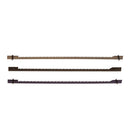 Aparatologia dental economica Multiflex Hojas De Sierra 0,25X3Mm, 12 Pz. YETI DENTAL