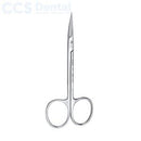 Tijeras IRIS curvas para zurdo.