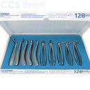 Fórceps de extracción Kit de 10 piezas.