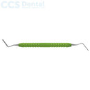 Condensador hueso con puntas de titanio intercambiables, puntas estriadas, Ø1,0 / 2,0mm graduación 3/6/9/12/15 mm.