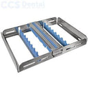 Bandeja para lavar 8 instrumentos 180x136x27mm.