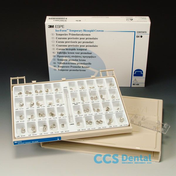 Bc64 Coronas Iso-Form Bicuspides Kit