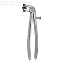 Fórceps de prueba de la corona