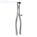 Fórceps de prueba de la corona