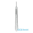 0350-3G Mango Bisturi Plano Regla