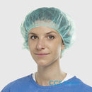 Cofia Verde Redonda Con Elastico 100Uds.