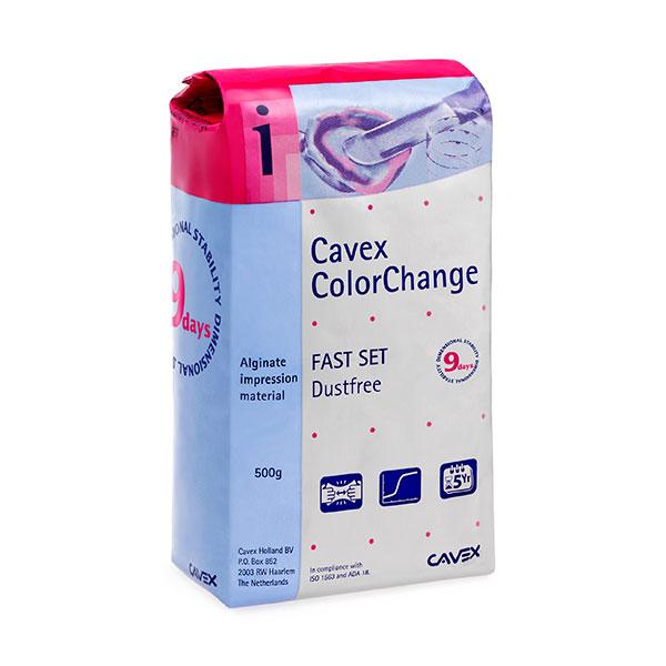 alginatos para imprensión CAVEX,cavex color change 500gr.
