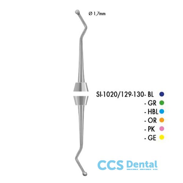 Si-1020/129-130-Bl Excav. 1.7mm. Colori Sil.Azul