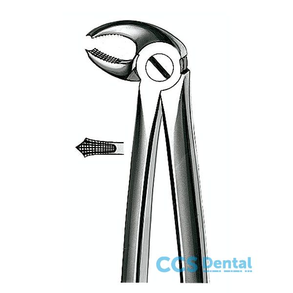 E22 Forceps N.22 Molar Inf.   