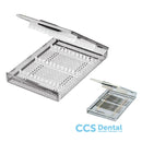 1605-Set Osteotomos Impactador Hueso 10Uds.