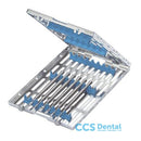 1609-Set Osteotomos Cincel Hueso 6Uds.