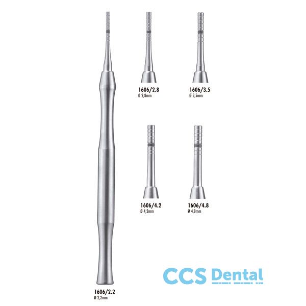 1606/3.5 Osteotomo Impactador Hueso 3.5mm.
