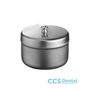 4034 Tarro Para Algodon C/Tapa Inox 120X80mm.