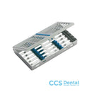 3016  Bandeja P/7 Instrumentos  180X95X25mm.