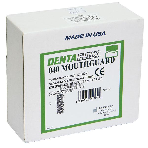 material para laboratorio DENTAFLUX, planchas mouthguard 12u. machine