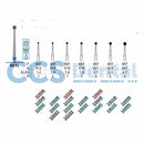 Fresa diamantada para turbina 801L