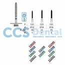 Fresa diamantada para turbina 886