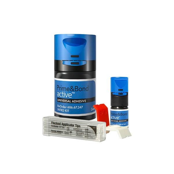 adhesivo dentales para obturación DENTSPLY, prime-bond active intro kit 4ml.+acc.