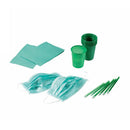 KIT 4 DESECHABLES VERDE 500 PACIENTES