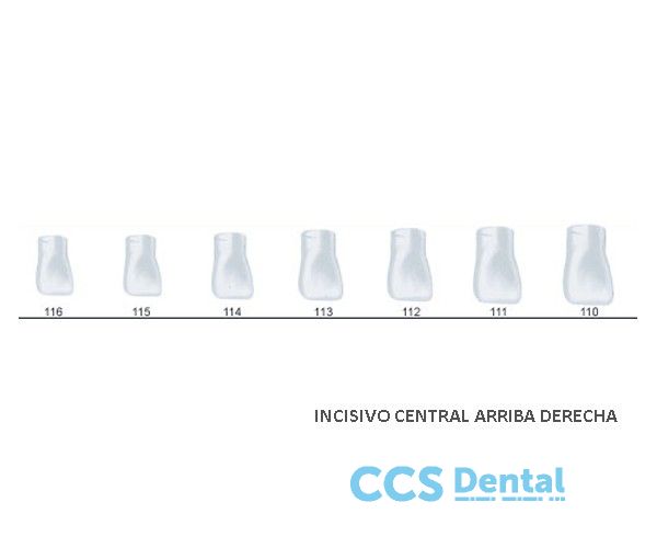 St5K112 Corona Acetato Central Sup. Derecha. 5Uds.