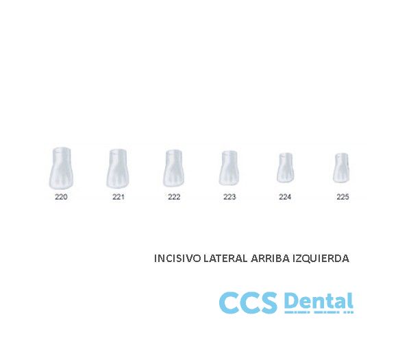 St5K222 Corona Acetato Lateral Sup. Izquierda 5Uds.