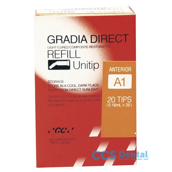 Gradia Direct Unitip A1 Ant. 20Uds.