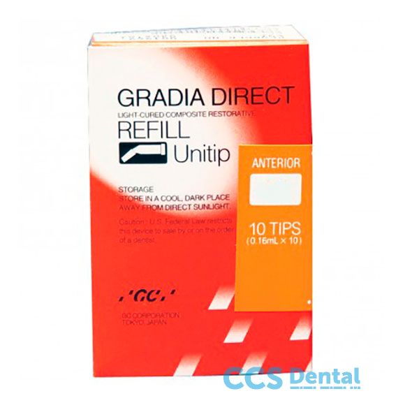 Gradia Direct Unitip Ct Ant. 10Uds. 001984