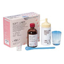 resinas para obturación GC,soft liner intro pack polvo+liq. 100gr.+100gr.