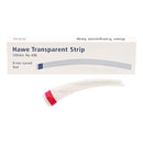 material dental desechable matrices HAWE-NEOS, 696 tira transp.curva 8mm.100u