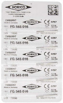 fresas dentales HORICO, 545-016 fg diamante fig.846kr 5u