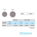 230 Disco Acero Carbono 1L.