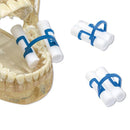 0 HAGER WERKEN, cotton clip i plastico 100u.