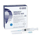material dental desechable agujas HAGER WERKEN, agujas miraject endotec duo 27g luer 0.40x25 25u.