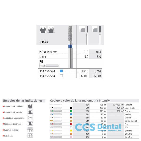 Fg 8714/6 836Kr-014 Fg Diam. Medio 6Uds.