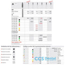 Fg 205S/6  860-012 Fg Diam. Medio 6Uds.