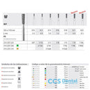 Fg 115/6  807-018 Fg Diam. Medio 6Uds.