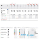 Fg 216B/6  830-008 Fg Diam. Medio 6Uds.