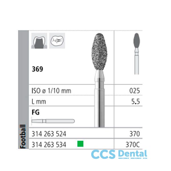 Fg 370/6   369-025 Fg Diam. Medio 6Uds.