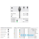 Fg 241/6 Cb 811L-038 Fg Diam. S-Grueso 6Uds.