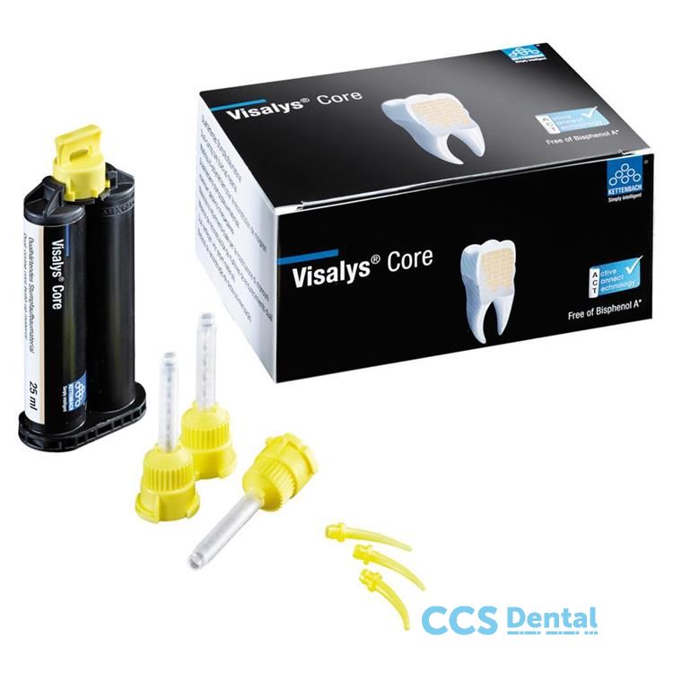 Visalys Core Dentin Cartridge 25ml+20+20Punt.