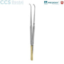 Pinza round 175mm curva diamantada