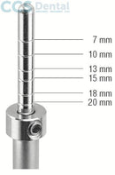 Osteótomo convexo curvo 5.0mm