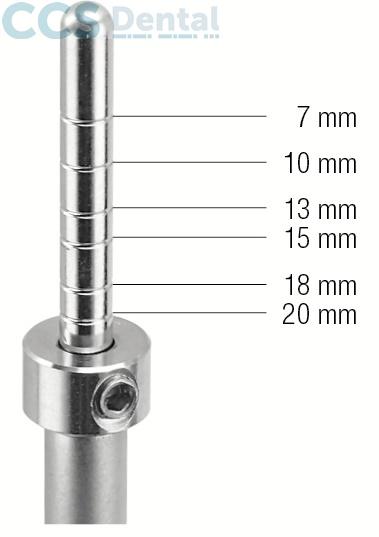 Osteótomo convexo recto 2.7mm